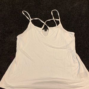 crisscross tank top